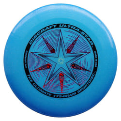 Discraft 175 gram Ultra Star Sport Disc  Blue Sparkle with Deluxe Pack