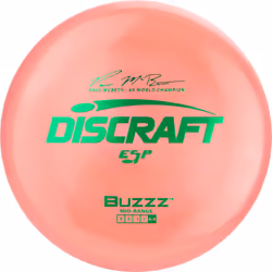 Discraft ESP Buzzz Paul McBeth 6X Signature Series 173-174 Gram Mid-Range Golf Disc