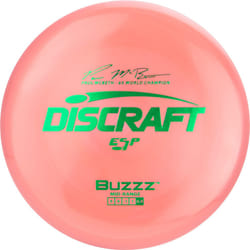 Discraft ESP Buzzz Paul McBeth 6X Signature Series 173-174 Gram Mid-Range Golf Disc