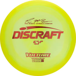 Discraft ESP Vulture Paul McBeth 6X Signature Series 173-174 Gram Distance Driver Golf Disc