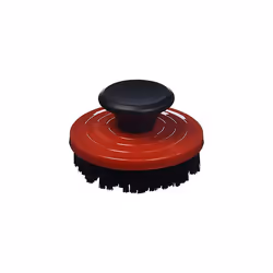 Le Creuset 2-Piece Cleaning Set  Nylon Brush Kitchen Product  3.25""""  Cerise with Enameled Cast Iron 8.45 fl. oz. Cookware Cleaner