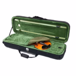 SKY 4/4 Full Size Professional Oblong Shape Lighweight Violin Hard Case with Hygrometer