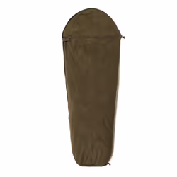 Snugpak Fleece Sleeping Bag Liner with Full Length Side Zipper  Polyester Fleece  Warm Thermal Insulation  Olive