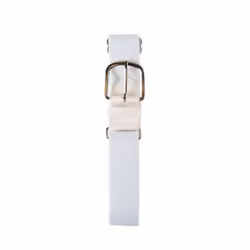 Rawlings Adjustable Baseball Softball Pant Belt White