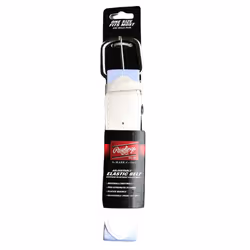 Rawlings Adjustable Baseball Softball Pant Belt  White