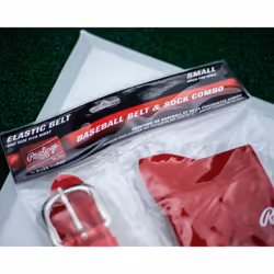 Rawlings Belt & Socks Combo | Baseball/Softball | Royal Blue | Small