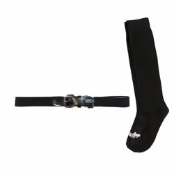 Rawlings Belt & Socks Combo | Baseball/Softball | Black Large