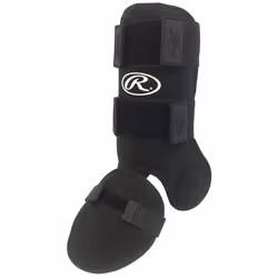 Rawlings | Protective Leg Guard | Baseball/Softball | Adult | Black