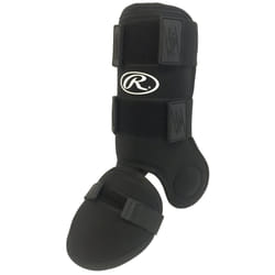 Rawlings | Protective Leg Guard | Baseball/Softball | Adult | Black