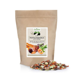 AniForte BARF Fruits & Vegetables 1KG Dog Food Mix: Gluten Free Dog Food with Herbs & Fruit