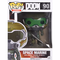 Funko POP Games: Doom - Space Marine Action Figure