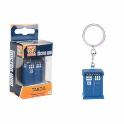 Funko POP Keychain: Doctor Who - Tardis Figure