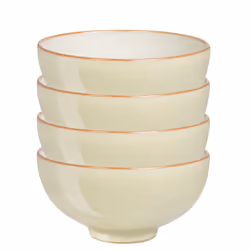 Denby USA Heritage Veranda Rice Bowls (Set of 4)  Multicolor