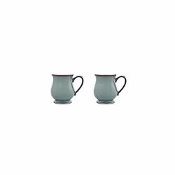 Denby 2048819 Regency Green 2 Piece Craftsman Mug Set
