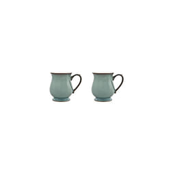 Denby 2048819 Regency Green 2 Piece Craftsman Mug Set