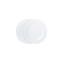 White By Denby 2 Piece Dinner Plate Set