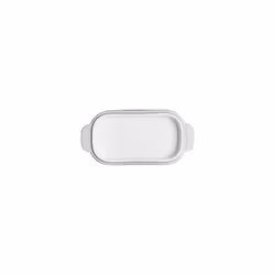 James Martin Cook Butter Box, 710g, Length: 20cm, Width: 10cm, Depth: 7cm, White