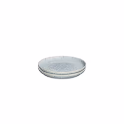 Halo Speckle Coupe Medium Plate Set of 4, (199048504), 21 centimeters
