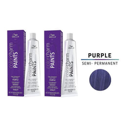 Wella Color Charm Paints PURPLE Semi-Permanent - Purple - Pack of 2