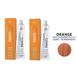 Wella Color Charm Paints ORANGE Semi-Permanent - Orange - Pack of 2