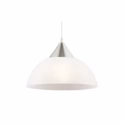 18.5 x 11.83 x 11 in. Amaris Brushed Nickel Ceiling Light