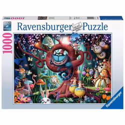 Ravensburger Most Everyone is Mad 1000 Piece Puzzle for Adults - Alice in Wonderland Theme Every Piece is Unique Softclick ...