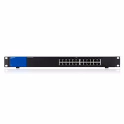 Linksys LGS124-UK network switch Unmanaged Gigabit Ethernet (10/100/1000) 1U Black