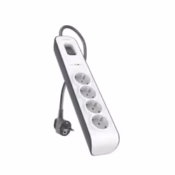 Belkin BSV400VF2M, 525 J, 4 AC outlet(s), White, 2 m