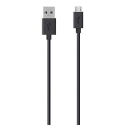 Belkin Micro-USB to USB ChargeSync USB cable USB 2.0 3 m USB A Micro-USB B Black