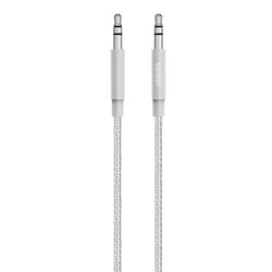 Belkin AV10164BT04-SLV audio cable 1.2 m 3.5mm Silver
