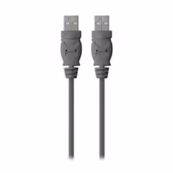 Belkin USB 2.0 A/USB 2.0 A, M/M, 1.8m, 1.8 m, USB A, USB A, USB 2.0, Black