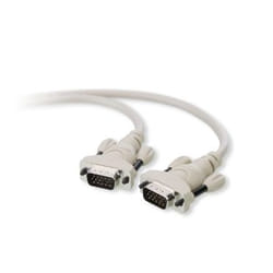 Belkin F2N028BT3M VGA cable 4.57 m HDDB15 VGA (D-Sub) Beige, Black