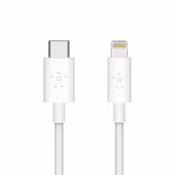 Belkin F8J239BT04-WHT, 1.2 m, USB C, USB C, Male, Female, White