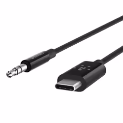 Belkin RockStar™ 3.5mm with USB-C™ Connector audio cable USB C Black - Additional view 4