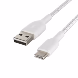Belkin CAB002BT0MWH USB cable 0.15 m USB A USB C White - Additional view 2
