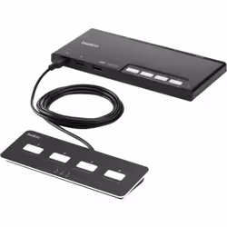 Belkin F1DN204MOD-HH-4, 3840 x 2160 pixels, 4K Ultra HD, Rack mounting, Black