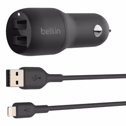 Belkin BoostCharge Smartphone Black Cigar lighter Auto - Additional view 6