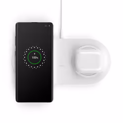 Belkin WIZ002VFWH mobile device charger Universal White USB Wireless charging Fast charging Indoor - Additional view 2