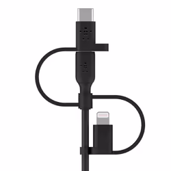 Belkin BOOST CHARGE USB cable 1 m USB A USB C/Micro-USB B/Lightning Black - Additional view 4
