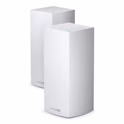 Linksys MX10600, Wi-Fi 6 (802.11ax), Tri-band (2.4 GHz / 5 GHz / 5 GHz), Ethernet LAN, White, Tabletop router