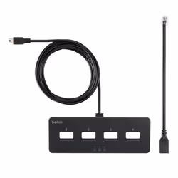 Belkin F1DN-MOD-REM4 KVM switch Black - Additional view 2