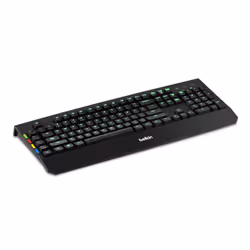 Belkin F1DN008KBD, Full-size (100%), Wired, USB, QWERTY, Black