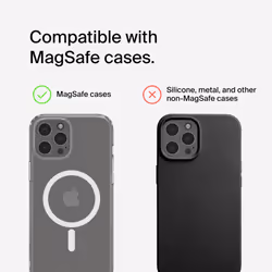 BoostCharge PRO 3-in-1 Wireless Charger with MagSafe for iPhone 15, iPhone 14, 13 and 12 + Apple Watch + AirPods (Magnetically Charges Models up to