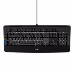 Belkin F1DN008KBDUK keyboard Home USB English Black