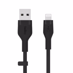 Belkin CAA008BT1MBK, 1 m, USB A, USB C/Lightning, Male, Male, Black