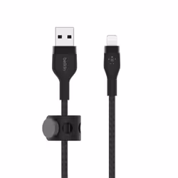Belkin CAA010BT2MBK, 2 m, USB C, USB C/Lightning, Male, Male, Black