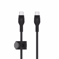 Belkin BOOST↑CHARGE PRO Flex, 2 m, USB C, USB C, USB 2.0, Black