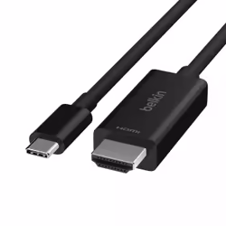 Belkin AVC012bt2MBK 2 m USB Type-C HDMI Black - Additional view 4