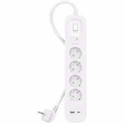 Belkin SRB001VF2M, 525 J, 4 AC outlet(s), White, 2 m, 1 pc(s)