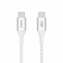 Belkin CAB015bt2MWH, 2 m, USB C, USB C, USB 2.0, White